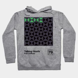 Fear Of Music / Minimalist Style Graphic Artwork Design Hoodie